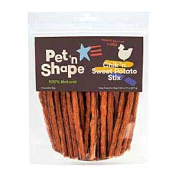 Chik 'n Sweet Potato Stix Dog Treats  Pet'N Shape